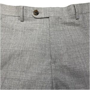 Banana Republic Dress Pants 33x32 (35x31.5) Mens VBC Rustic Tropical Flat Front